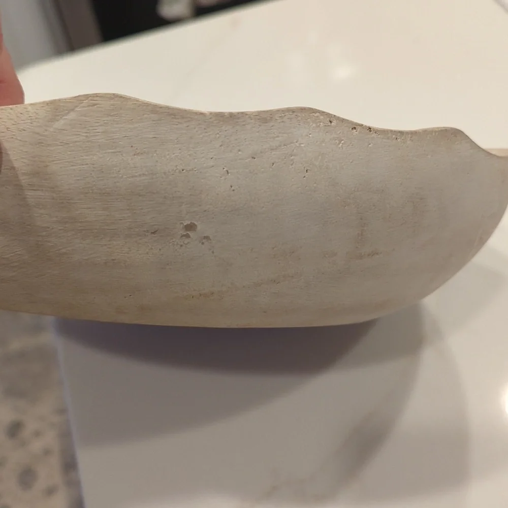Rustic Wooden Bowl - Picture 6 of 8